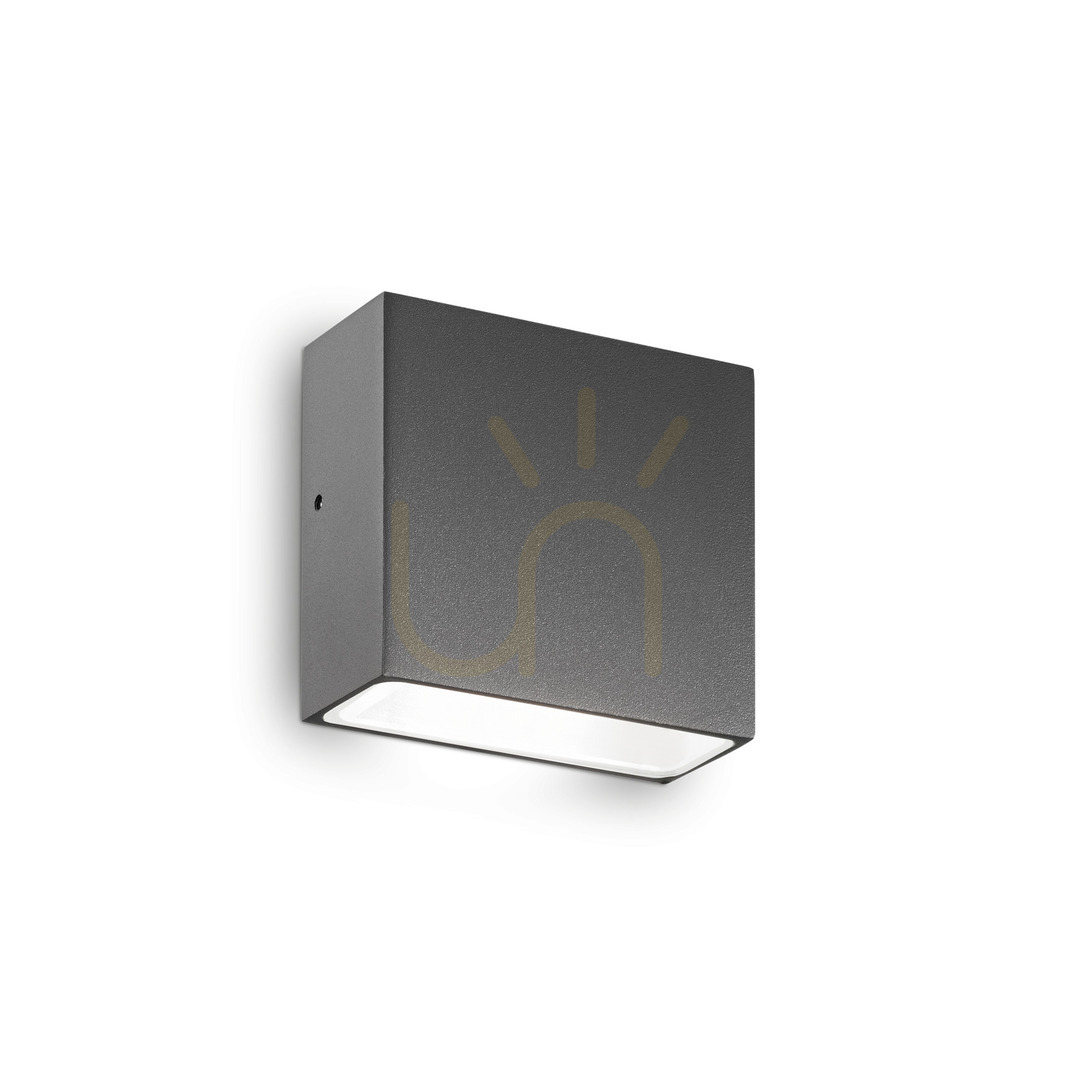Verifica Lampă de perete exterior Ideallux Tetris AP1 antracit aluminiu G9 IP44 113753 Lampă de perete exterior Ideallux Tetris AP1 antracit aluminiu G9 IP44 113753