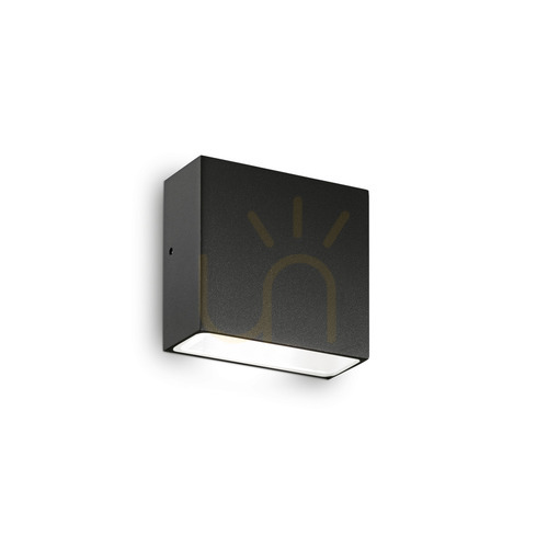 Verifica Aplică exterior Ideallux TETRIS AP1 NERO negru aluminiu G9 326955