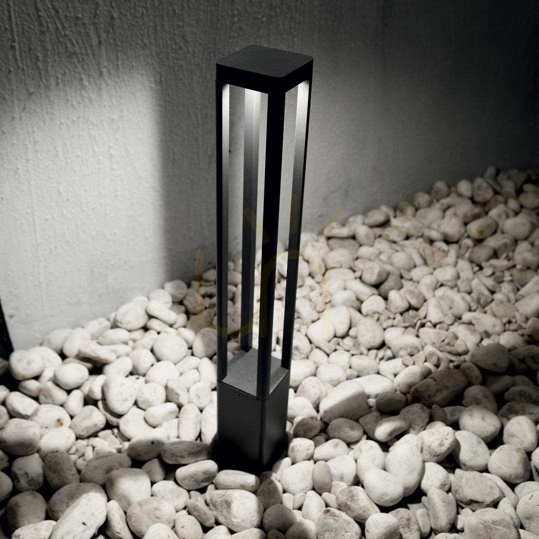 Vedere Lampă de exterior Ideallux TIFONE PT H65 antracit LED 8.5W 250953 Lampă de exterior Ideallux TIFONE PT H65 antracit LED 8.5W 250953