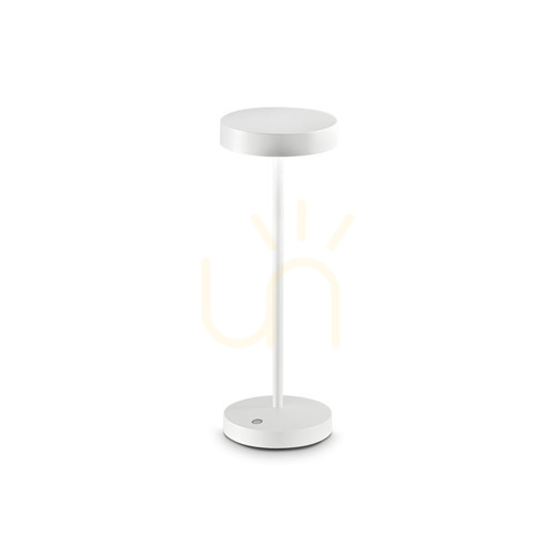 Verifica Lampă de masă exterior Ideallux TOFFEE TL Bianco alb LED 2W metal 311715