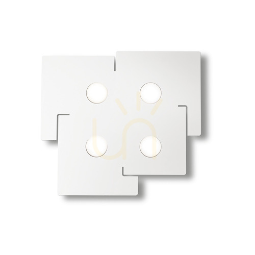 Verifica Plafon Ideallux TOTEM PL4 alb metal 56 cm GX53 4x15W 215778