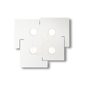 Plafon Ideallux TOTEM PL4 alb metal 56 cm GX53 4x15W 215778 small 0