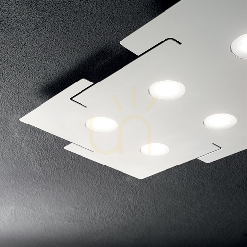 Verifica Plafonieră Ideallux TOTEM PL6 alb metal 6xGX53 52,5 cm 215785