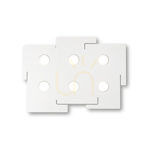 Verifica Plafonieră Ideallux TOTEM PL6 alb metal 6xGX53 52,5 cm 215785