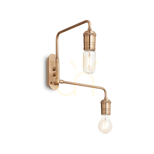 Verifica Aplică perete Ideallux Triumph AP2 alamă metal 2xE27 160245
