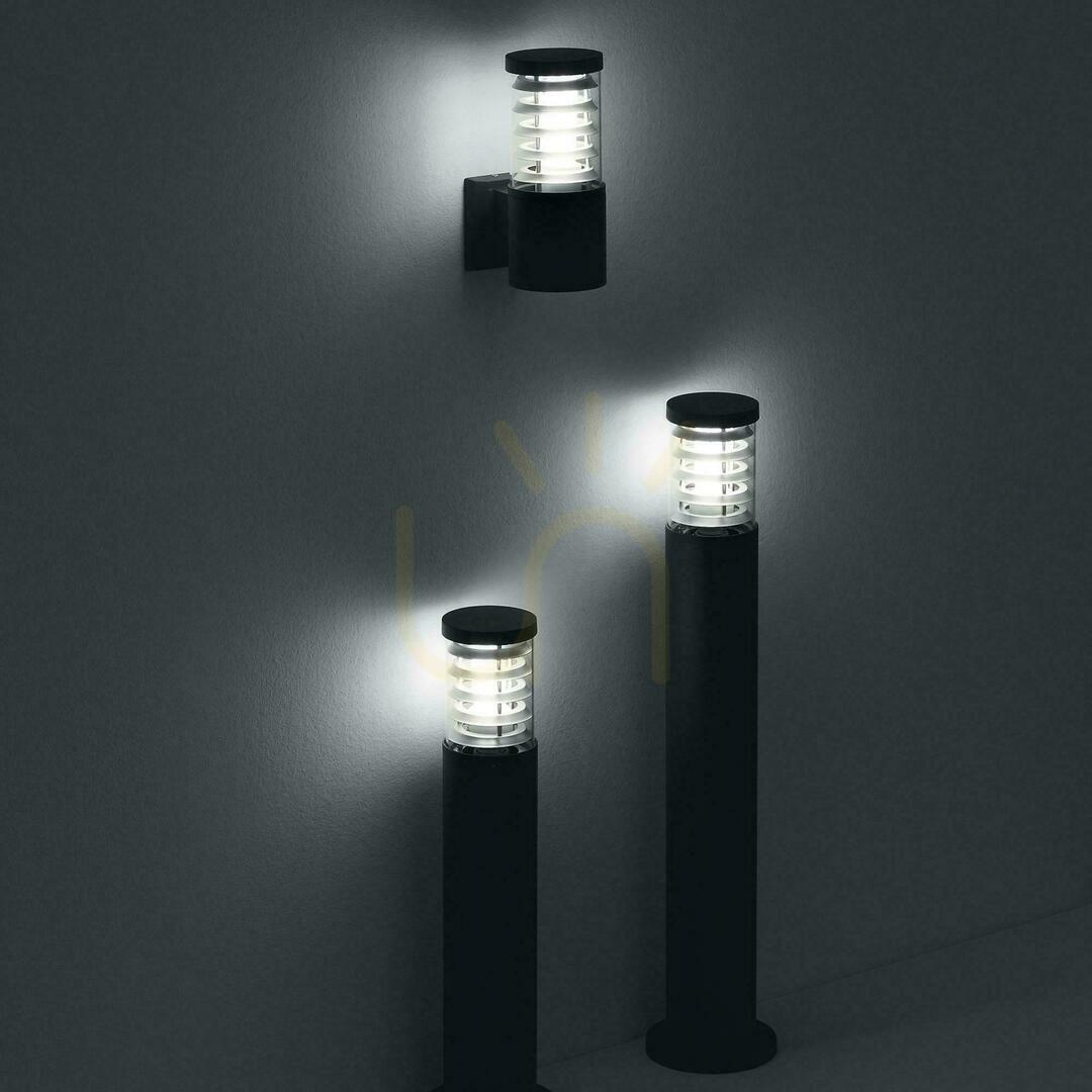 Vedere Lampă exterior pe picior Ideallux TRONCO PT1 H60 antracit E27 IP44 026985 Lampă exterior pe picior Ideallux TRONCO PT1 H60 antracit E27 IP44 026985