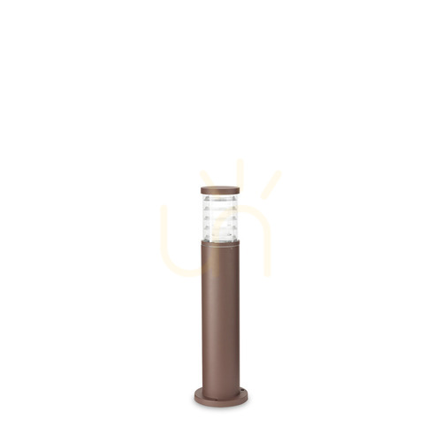 Verifica Lampă pe picior exterior Ideallux TRONCO PT1 H60 maro E27 IP54 163758