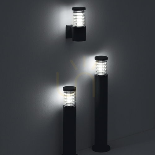 Verifica Lampă exterior pe picior Ideallux TRONCO PT1 H80 gri E27 aluminiu 026961