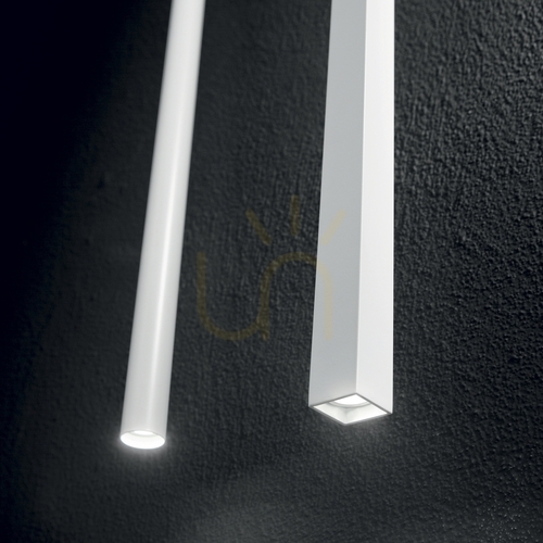 Verifica Lampă suspendată LED Ideallux Look negru metal 6 cm 11,5W 3000K 156699
