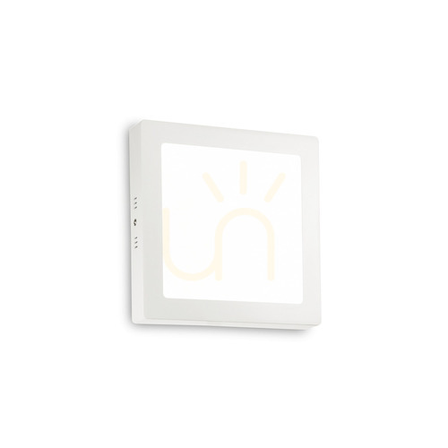 Verifica Plafonieră LED Ideallux Universal 138640 albă 22 cm 17W 3000K