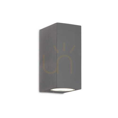 Verifica Aplică exterior Ideallux UP AP2 antracit aluminiu 2xG9 115337