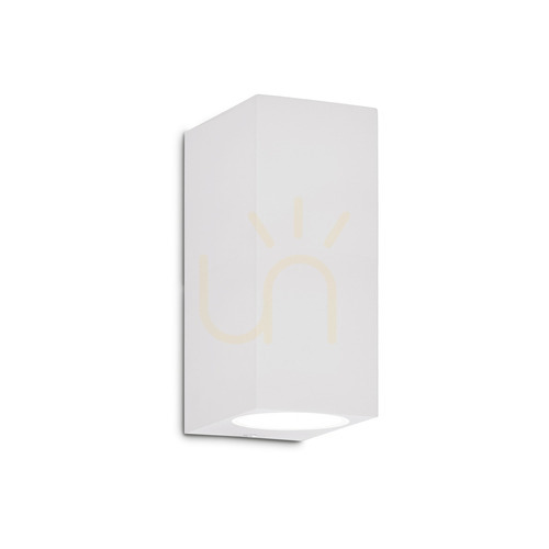 Verifica Aplică exterior Ideallux UP AP2 Bianco albă aluminiu G9 2x15W IP54 115320