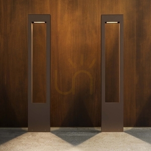 Lampă exterior pe picior Ideallux VEGA PT1 Coffee maro 80 cm IP54 213361 small 3