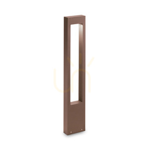 Lampă exterior pe picior Ideallux VEGA PT1 Coffee maro 80 cm IP54 213361 small 0