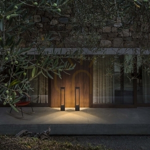 Lampă exterior pe picior Ideallux Vega gri 80 cm aluminiu 136042 1 Lampă exterior pe picior Ideallux Vega gri 80 cm aluminiu 136042 small 1