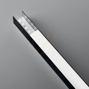 Profil LED trimless Ideallux SLOT Vision negru 300 cm aluminiu 270531 small 2