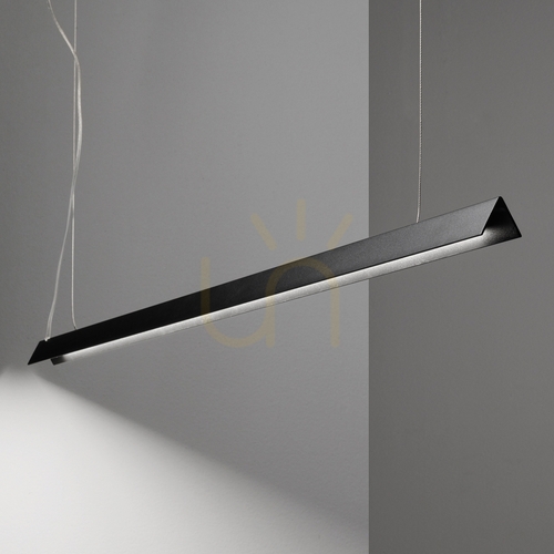 Verifica Lampă suspendată LED Ideallux V-LINE SP NERO neagră 110 cm 275376
