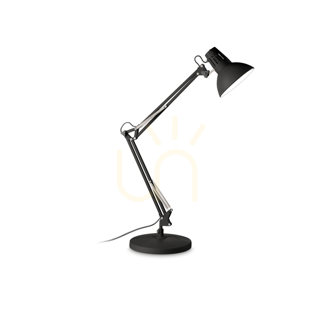 Verifica Lampă de masă Ideallux WALLY TL1 negru metal E27 58 cm 265278 Lampă de masă Ideallux WALLY TL1 negru metal E27 58 cm 265278