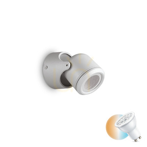 Lampă de perete exterior Ideallux Xeno gri aluminiu GU10 129471 small 0