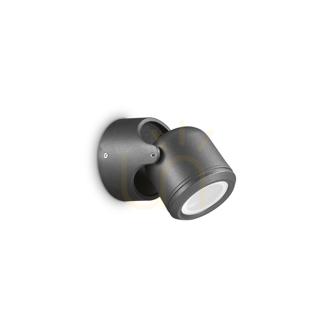 previzualizare Aplică exterior Ideallux Xeno AP1 Nero negru GU10 aluminiu IP44 129464 Aplică exterior Ideallux Xeno AP1 Nero negru GU10 aluminiu IP44 129464