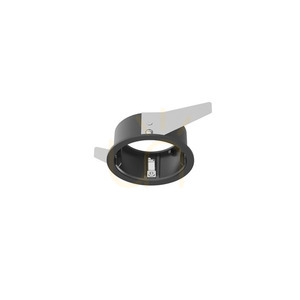 Accesoriu lampă rotund Ideallux ZEUS Frame Trim negru 7,8 cm 323527 small 0