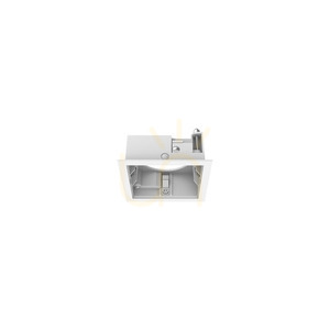 Accesoriu spot pătrat Ideallux ZEUS alb polistiren 7,8 cm 324876 small 0