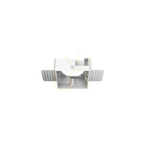 Accesoriu ramă pătrată trimless albă Ideallux ZEUS polistiren 323558 small 0