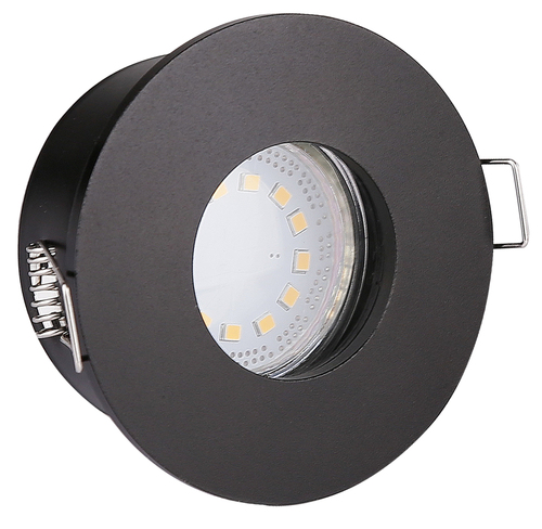 Verifica Sh-12 Corp de iluminat de plafon ermetic Hermetic Negru Ip65