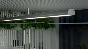 Abajur pentru profil LED LUMINES DOUBLE PMMA FROST lăptos 1 m small 3