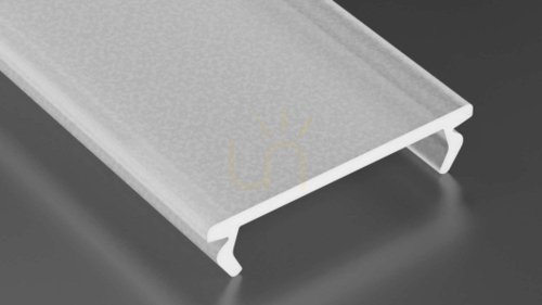 Verifica Abajur pentru profil LED LUMINES DOUBLE PMMA FROST lăptos 1 m