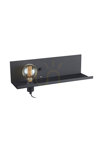 Verifica Aplica perete Markslojd MULTI USB neagra metal E27 60W 106482