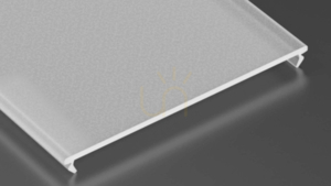 Dispersor pentru profil LED LUMINES SWIDE PMMA FROST, alb lăptos mat, 1 m small 0