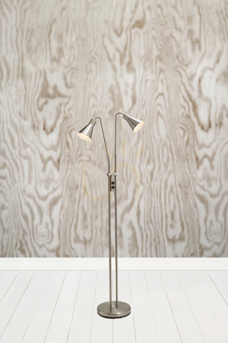 Verifica Lampadar Markslojd Odense gri metal 2xE14 150 cm 102241