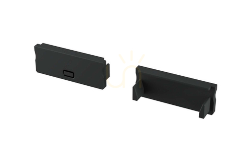 Verifica Capac pentru LUMINES DUAL LED profil negru 2in1