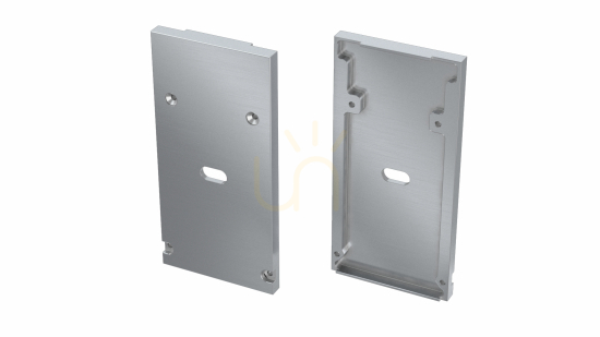 Verifica Dop de obturare ALU pentru profilul LED argintiu LUMINES DULIO silver cu gaură Dop de obturare ALU pentru profilul LED argintiu LUMINES DULIO silver cu gaură