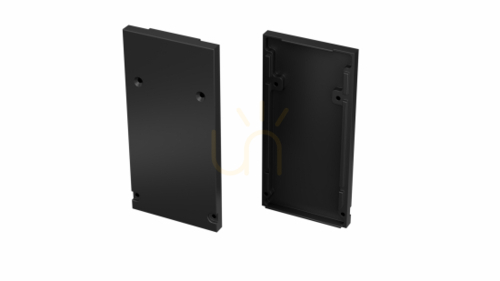 Verifica Dop de obturare ALU pentru profilul LED LUMINES DULIO negru