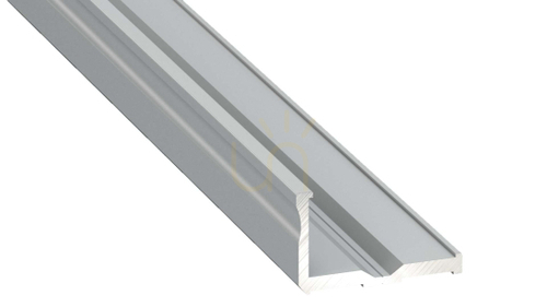 Verifica LUMINES Profil LED tip E anodizat argintiu 2 m