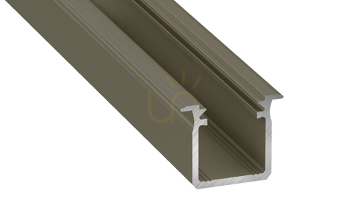 Verifica Profil LED LUMINES tip G inox anodizat 2 m