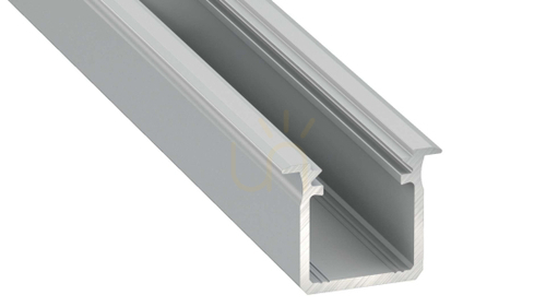 Verifica Profil LED LUMINES tip G anodizat argintiu 1 m