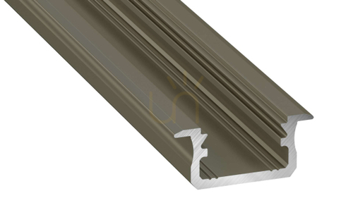 Verifica Profil LED LUMINES tip B inox anodizat 2 m
