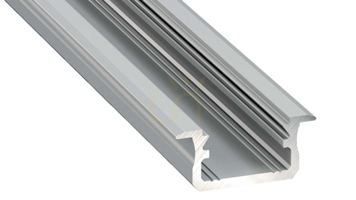 Verifica Profil LED LUMINES tip B anodizat argintiu 1 m