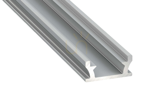 Verifica Profil LED LUMINES tip TERRA anodizat argintiu 2 m