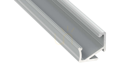 Verifica Profil LED LUMINES tip H anodizat argintiu 2 m