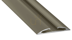Profil LED aplicat LUMINES RETO, inox anodizat, 2,02 m small 0