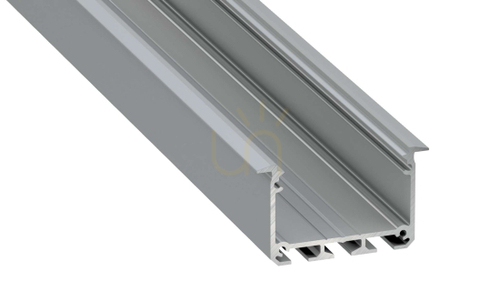 Verifica LUMINES Profil LED tip INSO anodizat argintiu 2 m