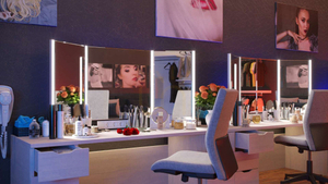 Profil LED LUMINES DILEDA 2 m, negru lăcuit, aplicat și suspendat, 27,4 × 26,1 mm, pentru două benzi LED small 2