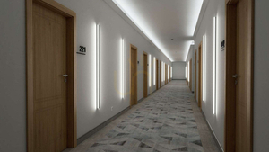 Profil LED LUMINES tip Dopio anodizat argintiu 2 m small 2