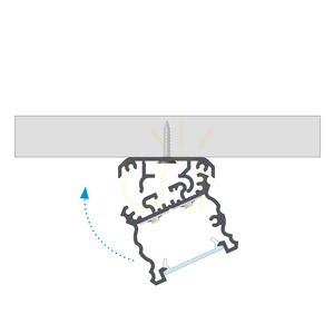 Profil LED LUMINES TALIA, argintiu anodizat, 2,02 m small 13