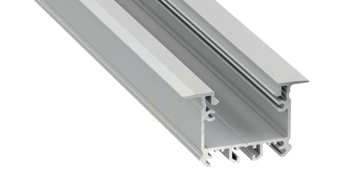 Verifica LED profil LUMINES tip inTalia anodizat argintiu 1 m