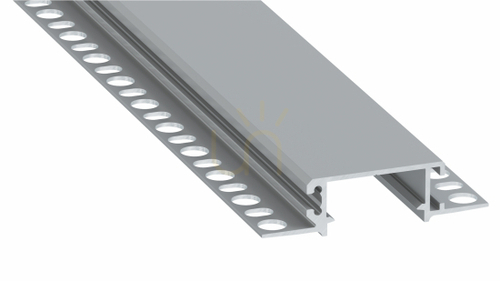 Verifica LED profil LUMINES tip Zati anodizat argintiu 1 m